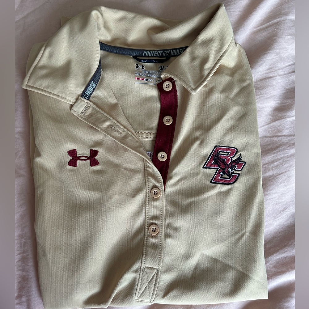 Boston college Small Under Armour Polo. Women’s